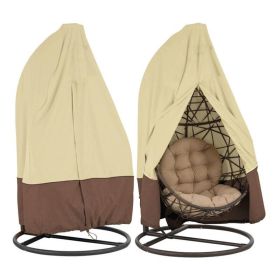 Waterproof Swing Cover Hanging Chair Cover for Outdoor - Beige
