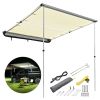6.6x8.2FT/200x250cm LED Car Side Awning with LED - LA01