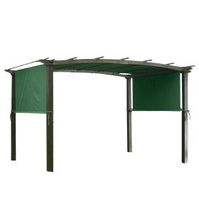 17x6.5Ft Pergola Canopy Replacement Cover Green - LA01