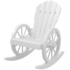 Garden lounge chairs-White - as picture