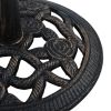 Umbrella Base Bronze 19.8 lb 15.7" Cast Iron - Black