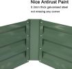 Bosonshop Raised Garden Bed Steel Planter Box Galvanized Anti-Rust Coating Planting Vegetables Herbs and Flowers for Outdoor;  Square - KM3448