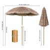 8 FT Tiki Umbrella 2 Packs - US