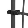 Manual Retractable Awning with LED 98.4" Anthracite - Grey