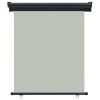 Balcony Side Awning 55.1"x98.4" Gray - Grey