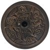 Parasol Base Resin Round Bronze 19.8 lbs - Brown
