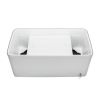 Outdoor 80QT Rolling Party Iron Spray Cooler Cart Ice Bee Chest Patio Warm Shelf - Silver