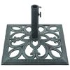Umbrella Base Green 26.5 lbs 19.3" Cast Iron - Green