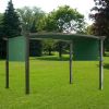17x6.5Ft Pergola Canopy Replacement Cover Green - LA01