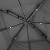 Gazebo with Sidewalls Anthracite 118.1"x118.1"x106.3" Steel - Anthracite