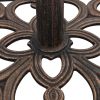 Umbrella Base Bronze 26.5 lbs 19.3" Cast Iron - Brown