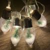 1pc Christmas Tree String Lights; Snow Globe Light; Indoor And Outdoor Decoration Goods - 1pc