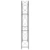 Garden Arch Black 59.1"x13.4"x94.5" Iron - Black