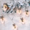 1pc Christmas Tree String Lights; Snow Globe Light; Indoor And Outdoor Decoration Goods - 1pc