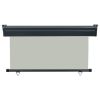 Balcony Side Awning 55.1"x98.4" Gray - Grey