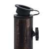 Umbrella Base Bronze 26.5 lbs 19.3" Cast Iron - Brown