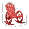Garden lounge chairs-red - as picture