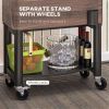 Outdoor Party Cooler Cart - as picture